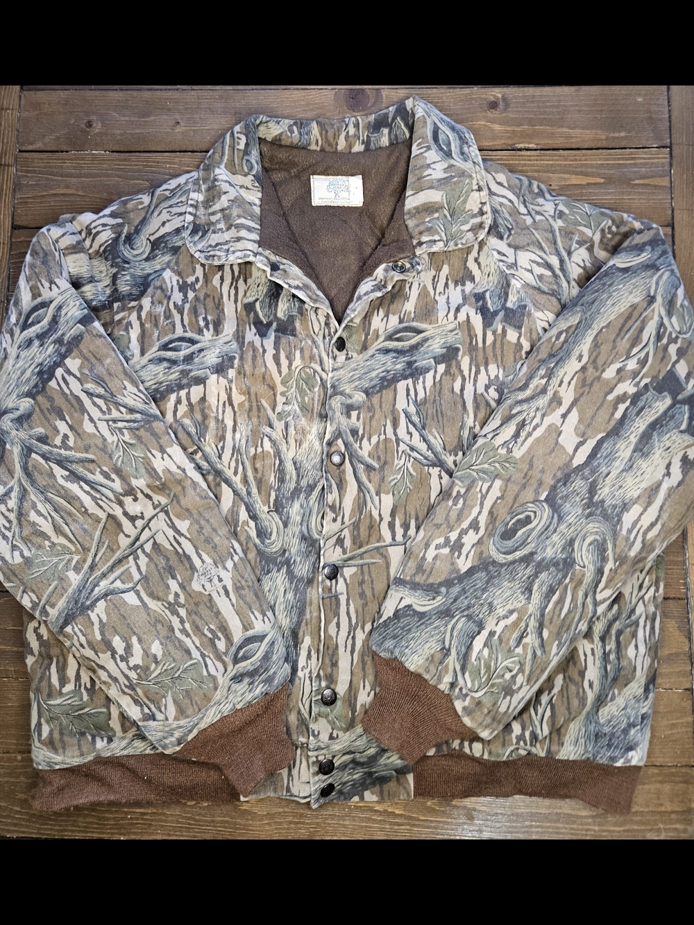 Mossy Oak Brown Multi Camouflage Lined Jacket